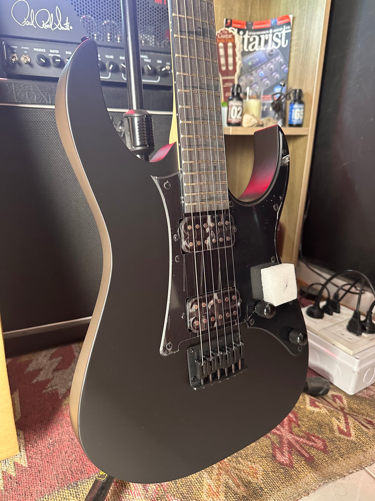 * Brand New * Ibanez GRGR131EX Black Flat Electric Guitar