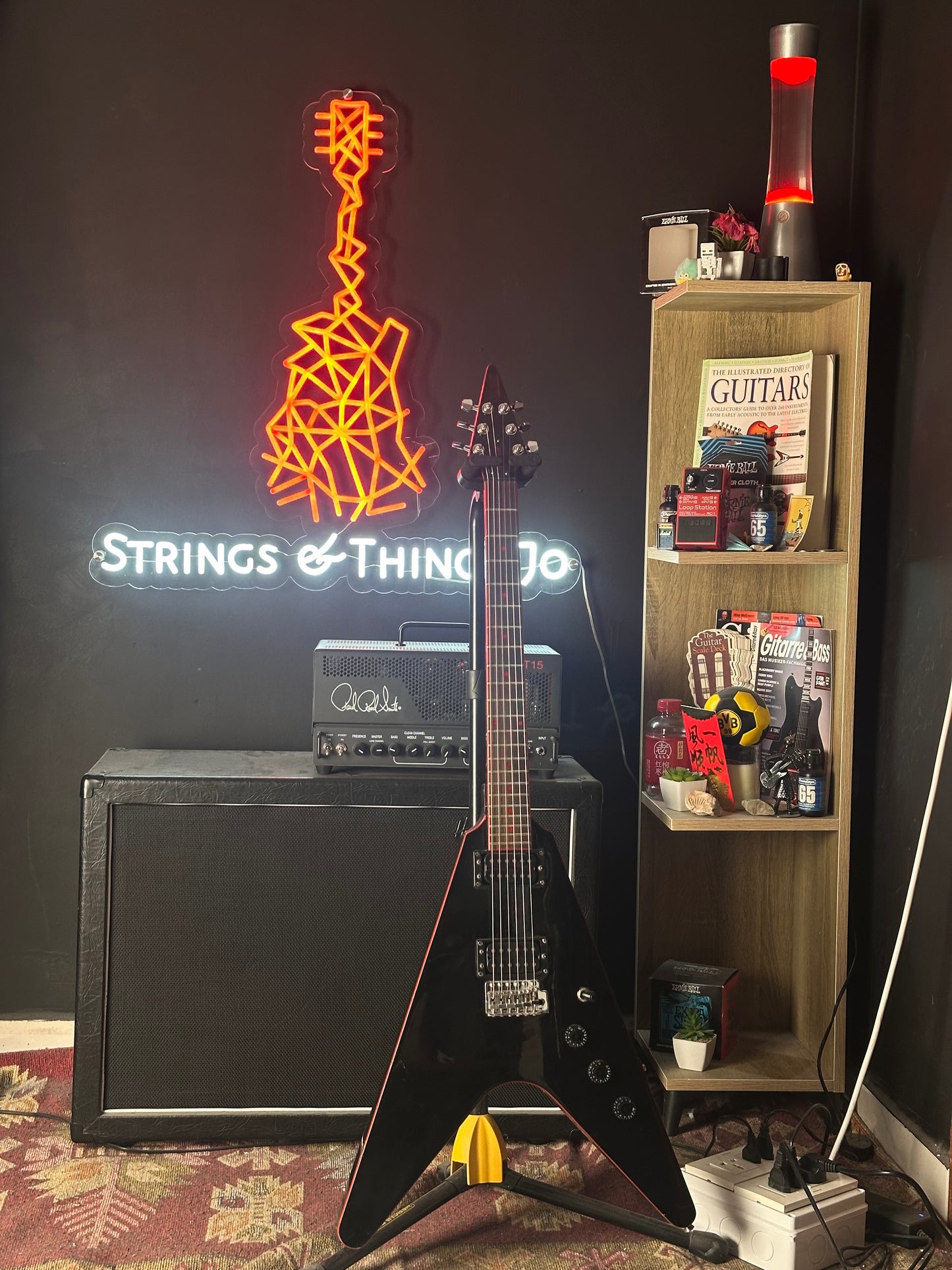 Hohner FV Devil Flying V Electric Guitar