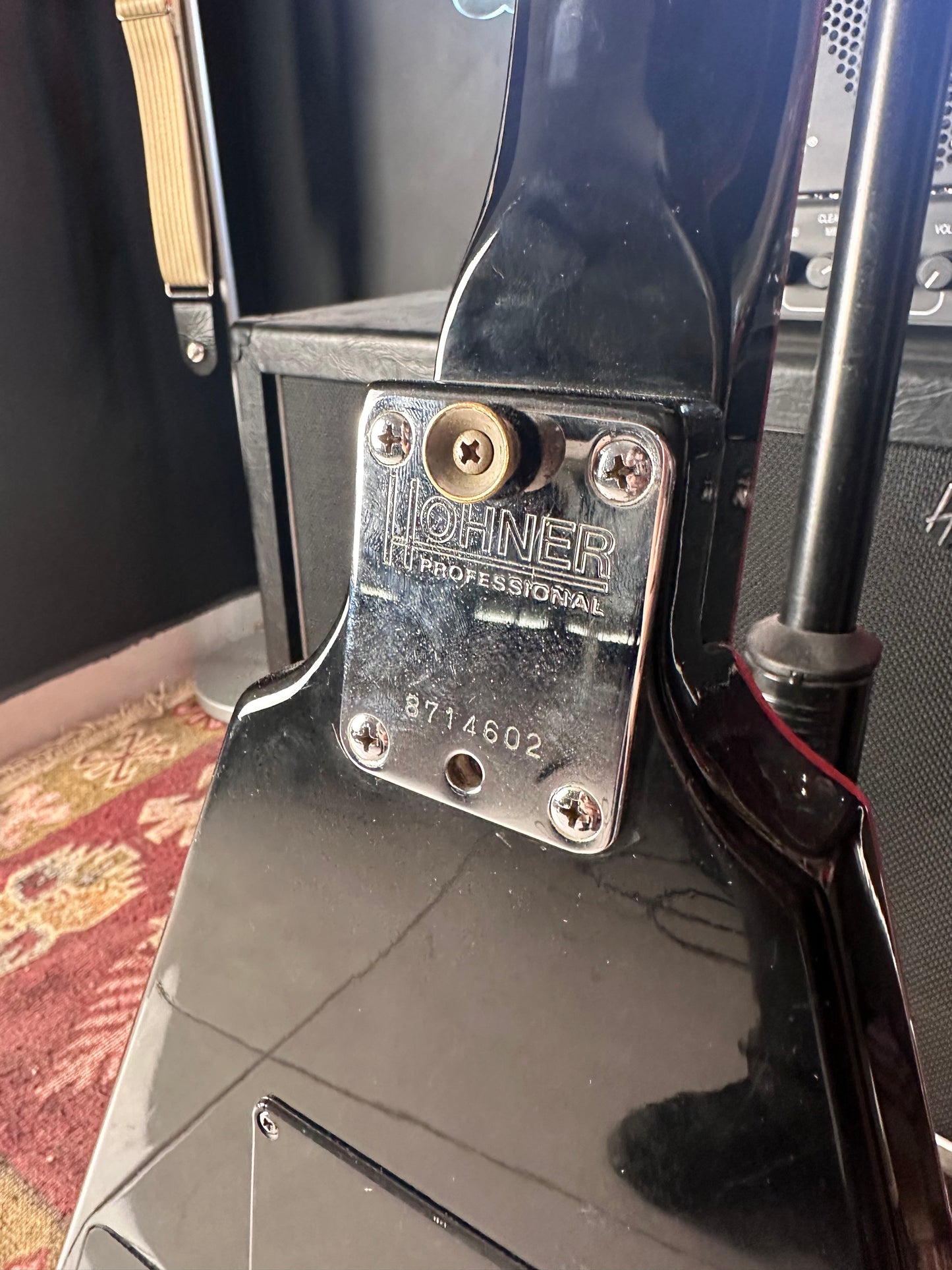 Hohner FV Devil Flying V Electric Guitar