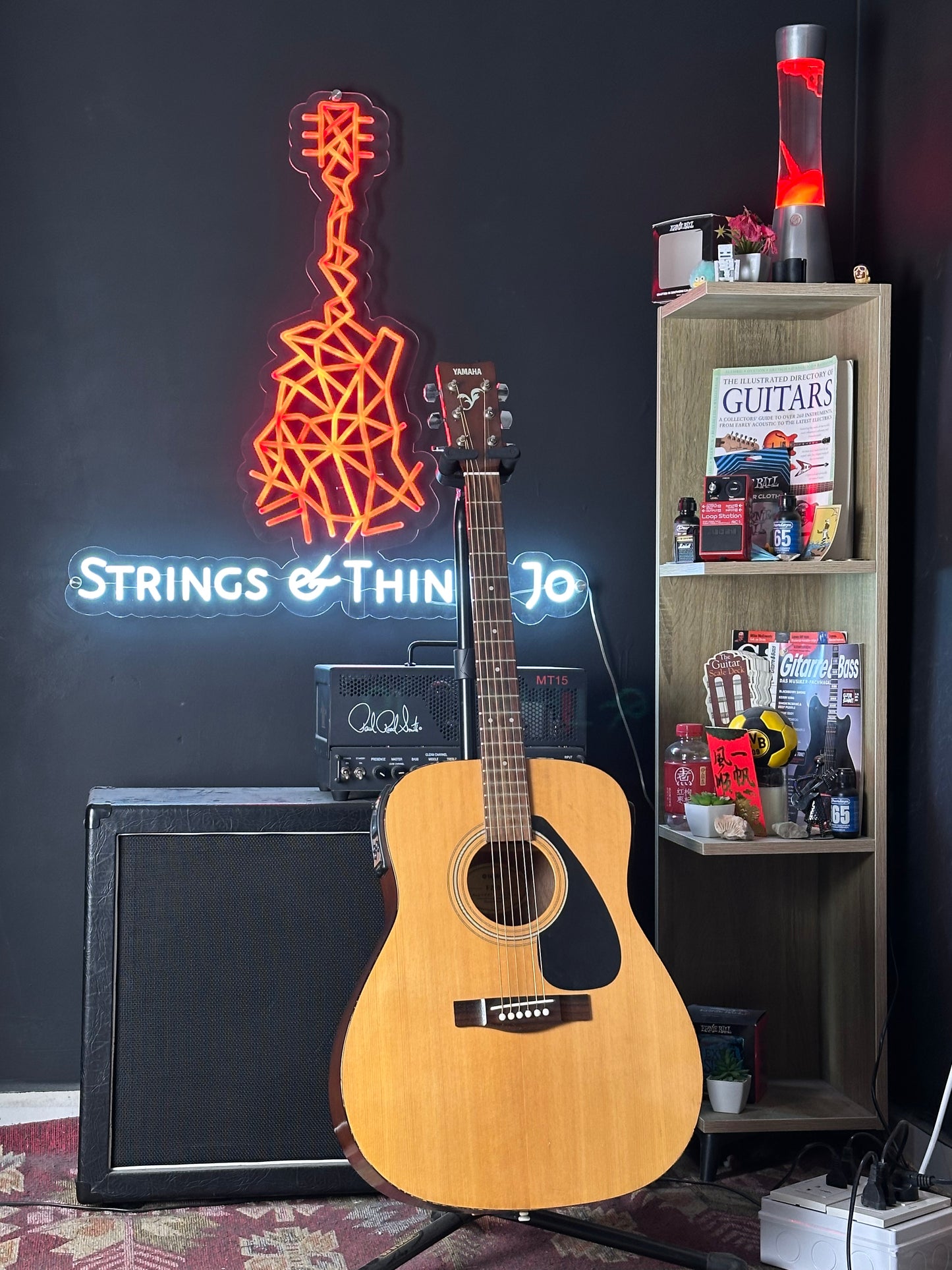 Yamaha F210 Acoustic Electric Guitar