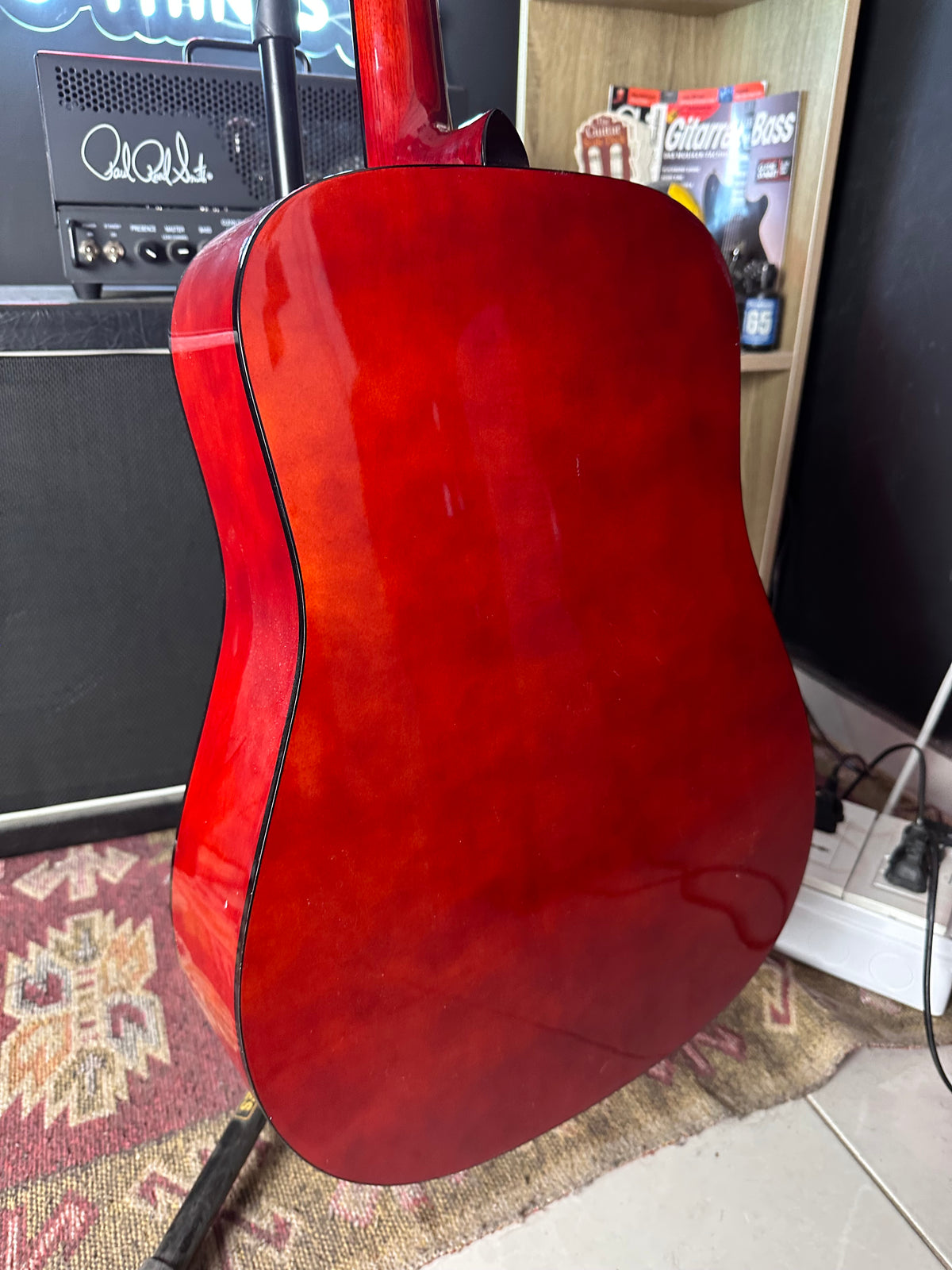 Squier SA-150 Natural acoustic guitar