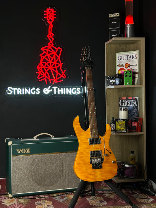 Ibanez RG320FM Trans Orange Electric Guitar