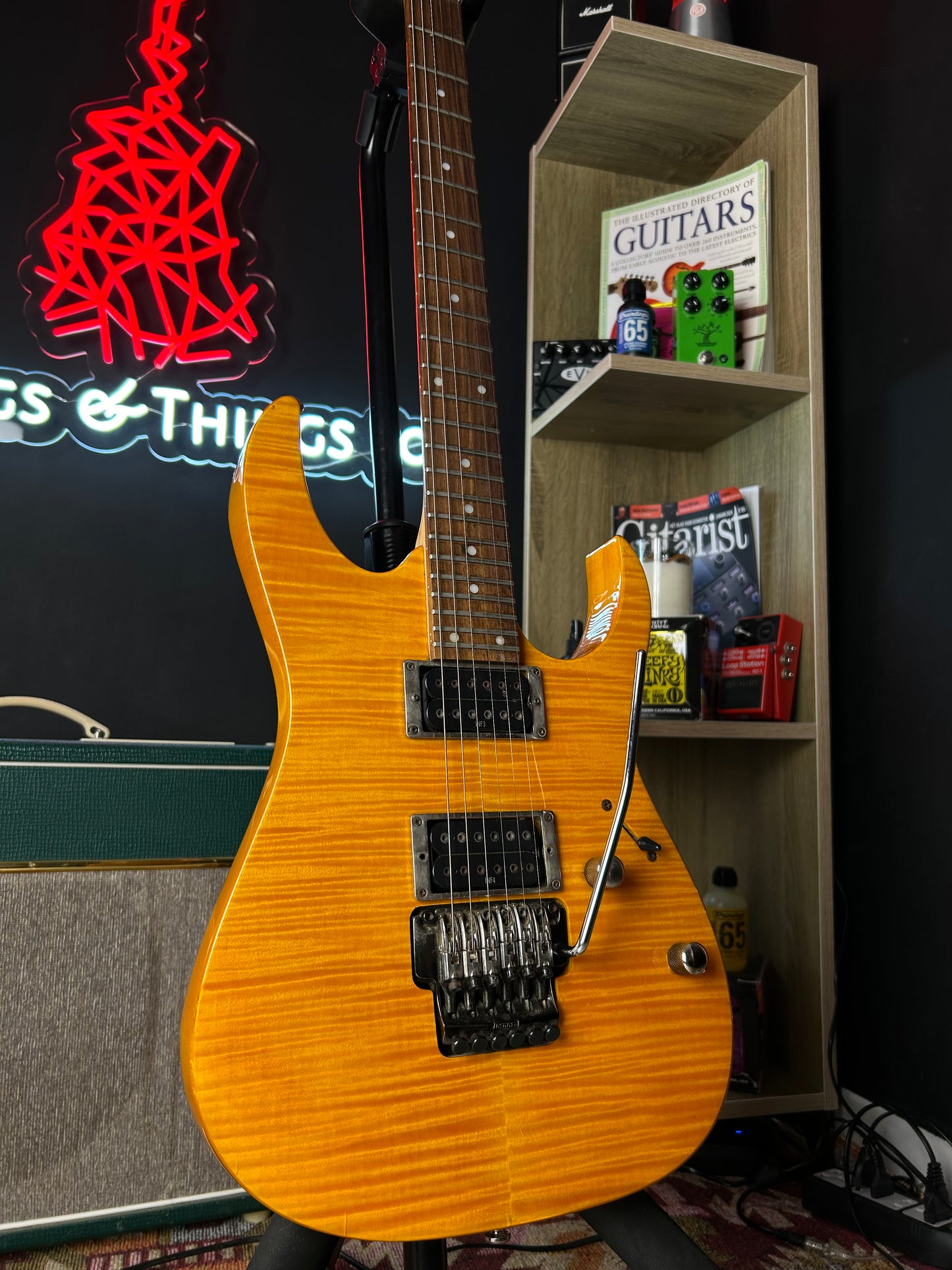 Ibanez RG320FM Trans Orange Electric Guitar