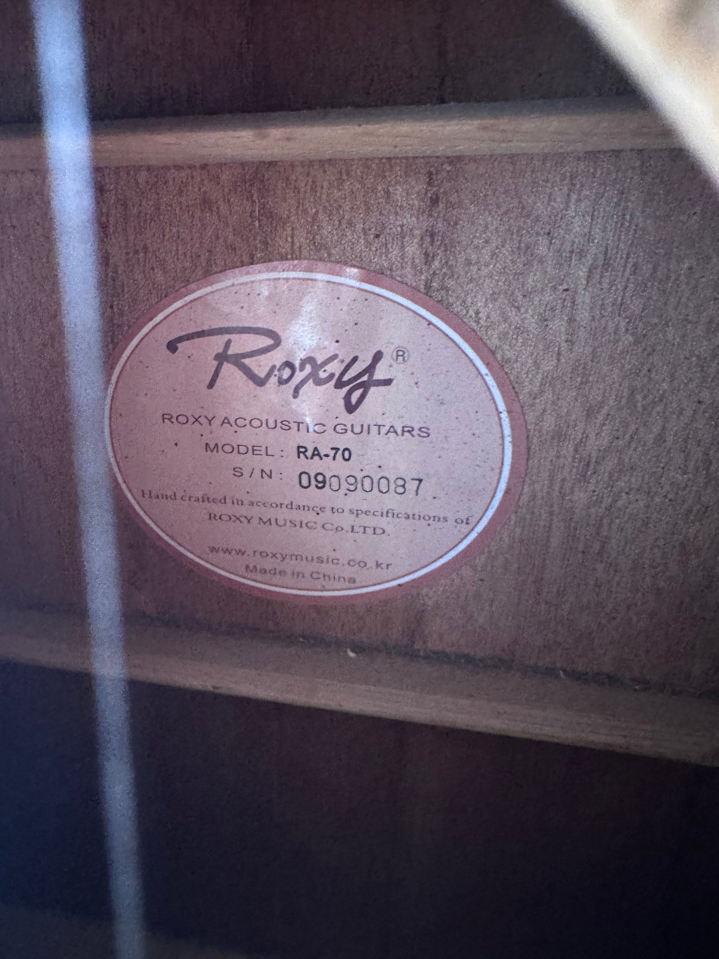 Roxy RA70 Dreadnaught Acoustic Guitar