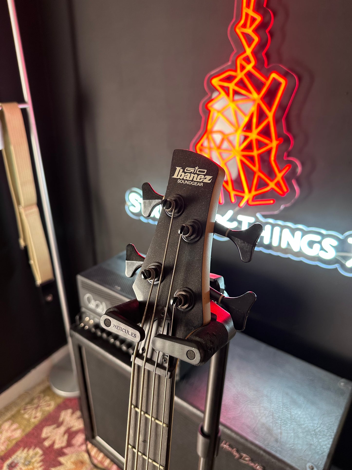 Ibanez GSR280QA-TKS 4 strings Bass Guitar Transparent Black