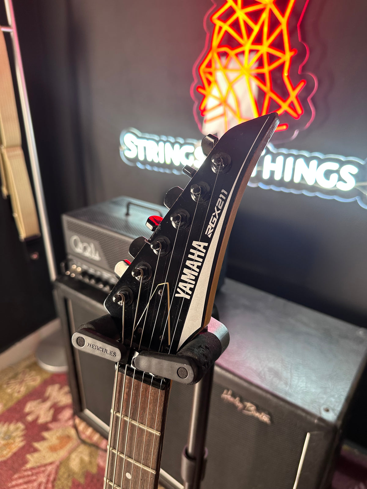 Yamaha RGX211 late 80s vintage Electric Guitar upgraded with Seymour Duncan Blackouts Yamaha RGX211 late 80s vintage Electric Guitar upgraded with Seymour Duncan Blackouts
