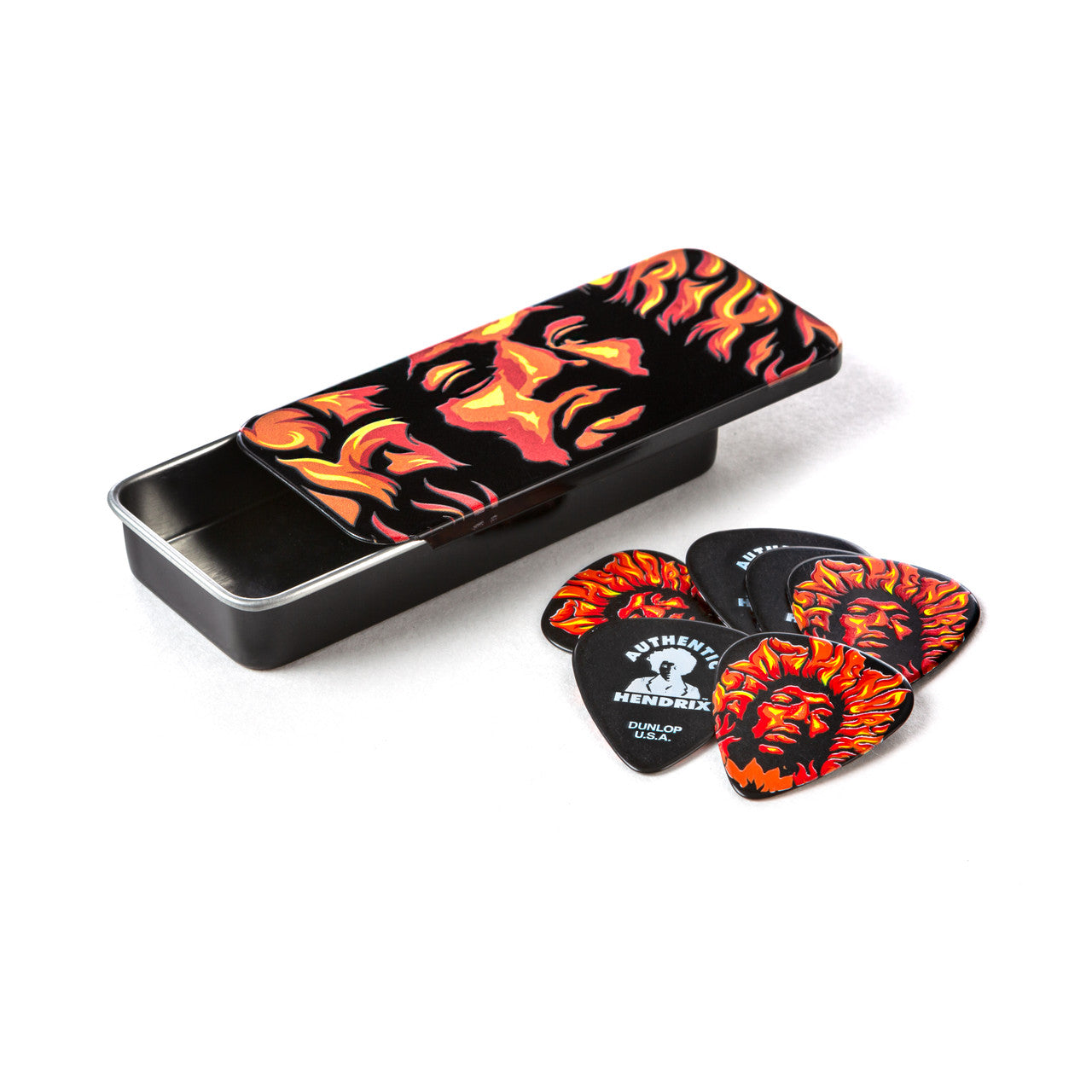 Dunlop Jimi Hendrix Collectors Picks Tin Dunlop Jimi Hendrix Collectors Picks Tin