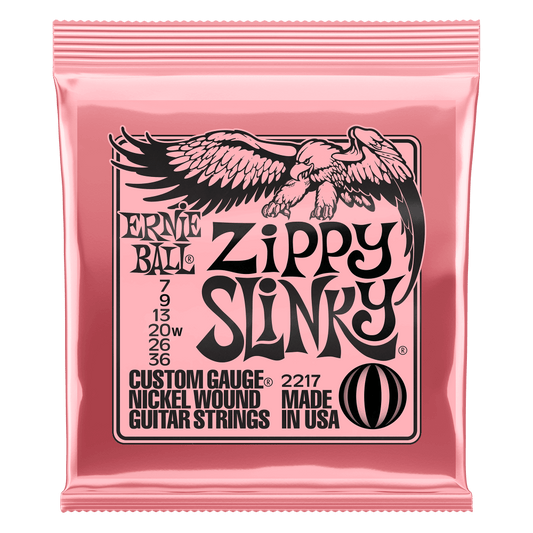 Ernie Ball Zippy Slinky®️ Electric Guitar Strings (7-36)