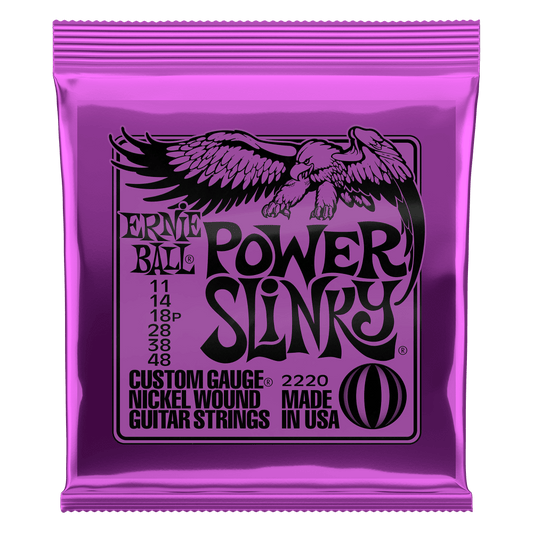 Ernie Ball Power Slinky® Electric Guitar Strings (11-48)