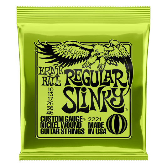 Ernie Ball Regular Slinky® Electric Guitar Strings (10‑46)