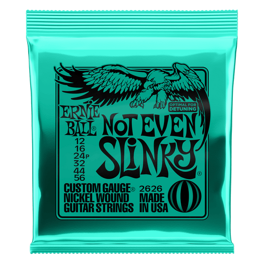 Ernie Ball Not Even Slinky® Electric Guitar Strings (12‑56)