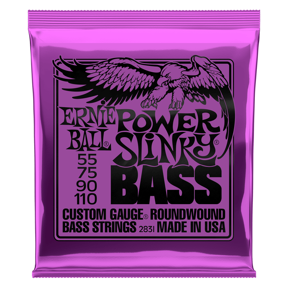 Ernie Ball Power Slinky® Bass Strings (55‑110)