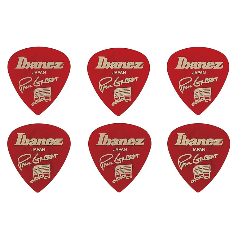 Ibanez B1000PG-CA Paul Gilbert Signature Pick Full set (x6 Picks) Ibanez B1000PG-CA Paul Gilbert Signature Pick Full set (x6 Picks)