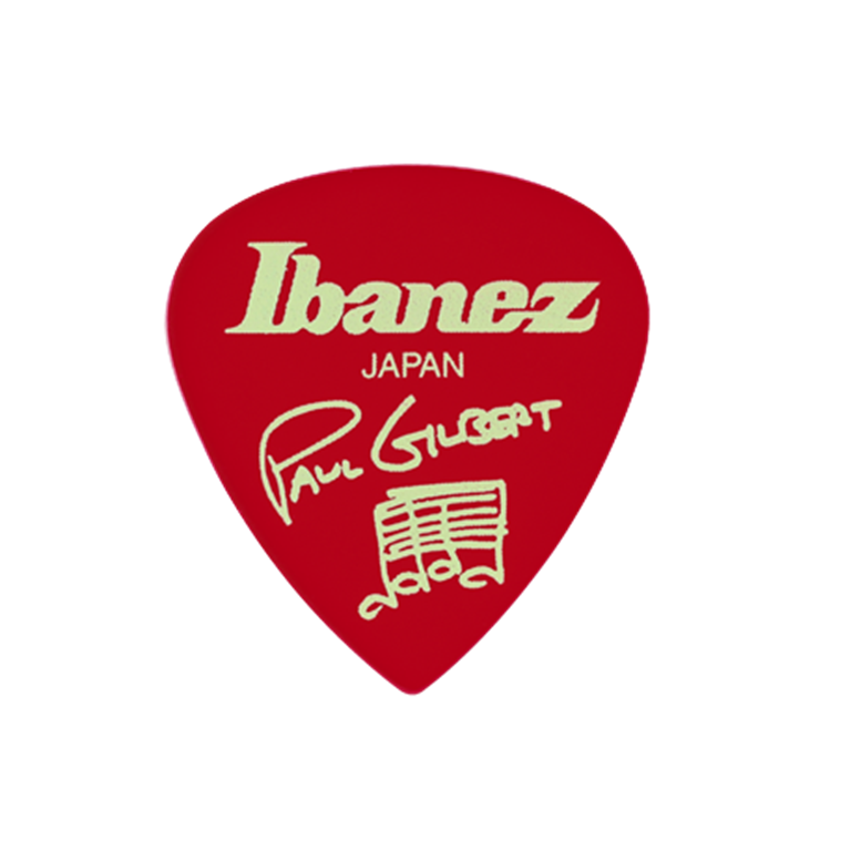 Ibanez B1000PG-CA Paul Gilbert Signature Pick Full set (x6 Picks) Ibanez B1000PG-CA Paul Gilbert Signature Pick Full set (x6 Picks)