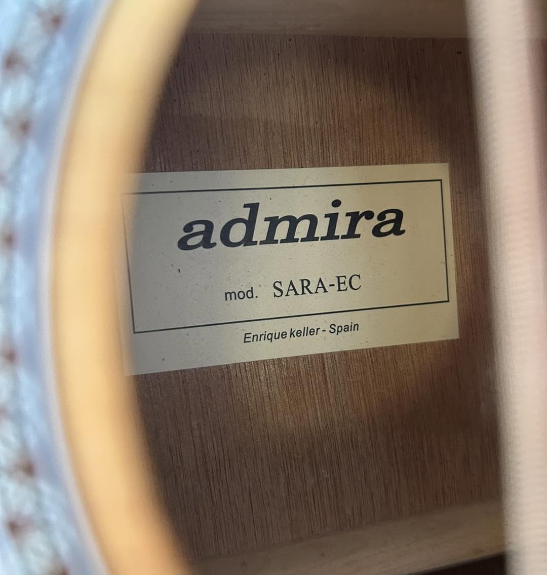Admira Sara Electro Cutaway classical/electric guitar Admira Sara Electro Cutaway classical/electric guitar