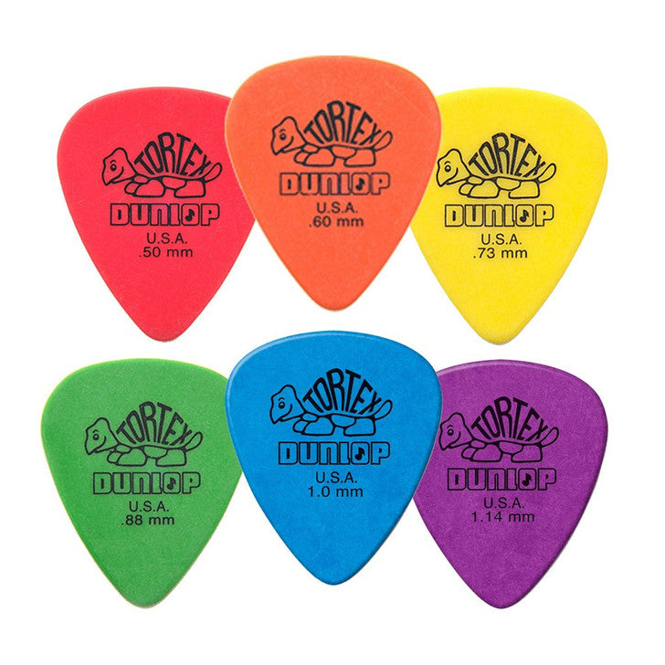 Dunlop Tortex Standard pick, assorted thicknesses Dunlop Tortex Standard pick, assorted thicknesses