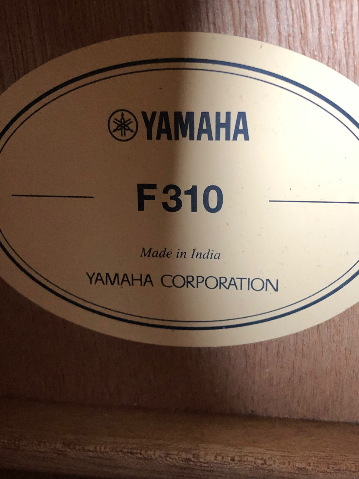 Yamaha F310 Acoustic Guitar