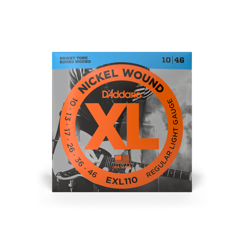 D’Addario EXL110® Electric Guitar Strings (10-46) D’Addario EXL110® Electric Guitar Strings (10-46)