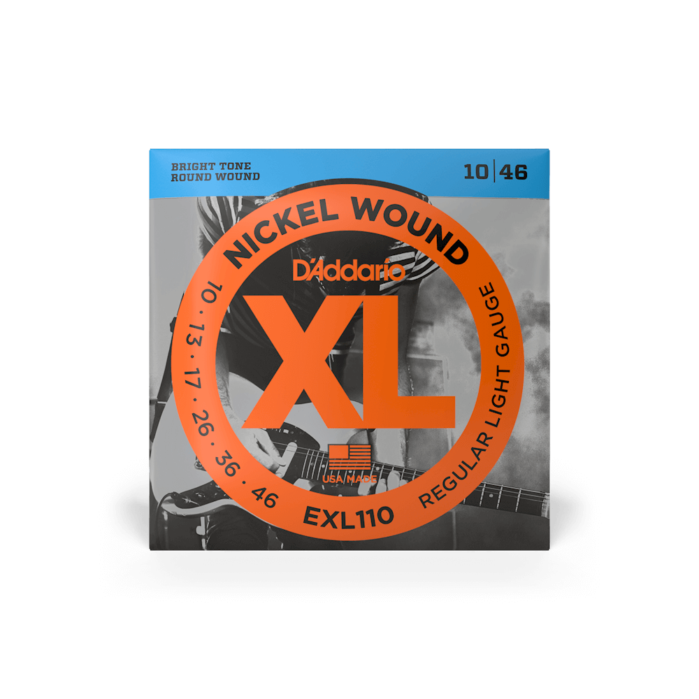D’Addario EXL110® Electric Guitar Strings (10-46)