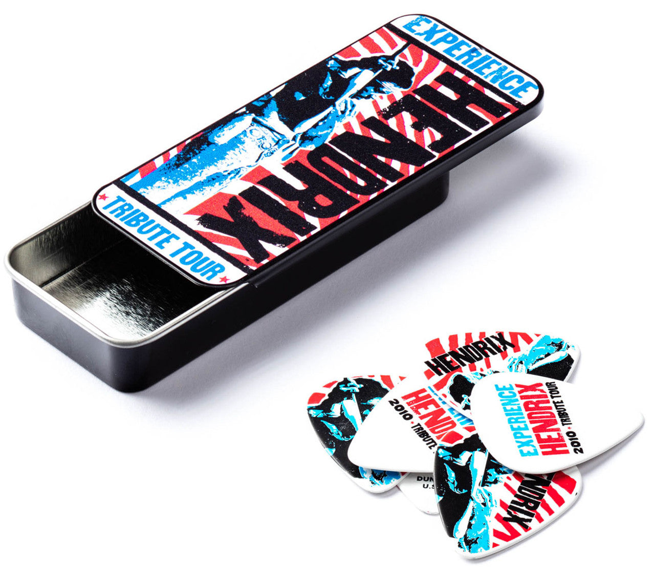 Dunlop Jimi Hendrix Collectors Picks Tin Dunlop Jimi Hendrix Collectors Picks Tin