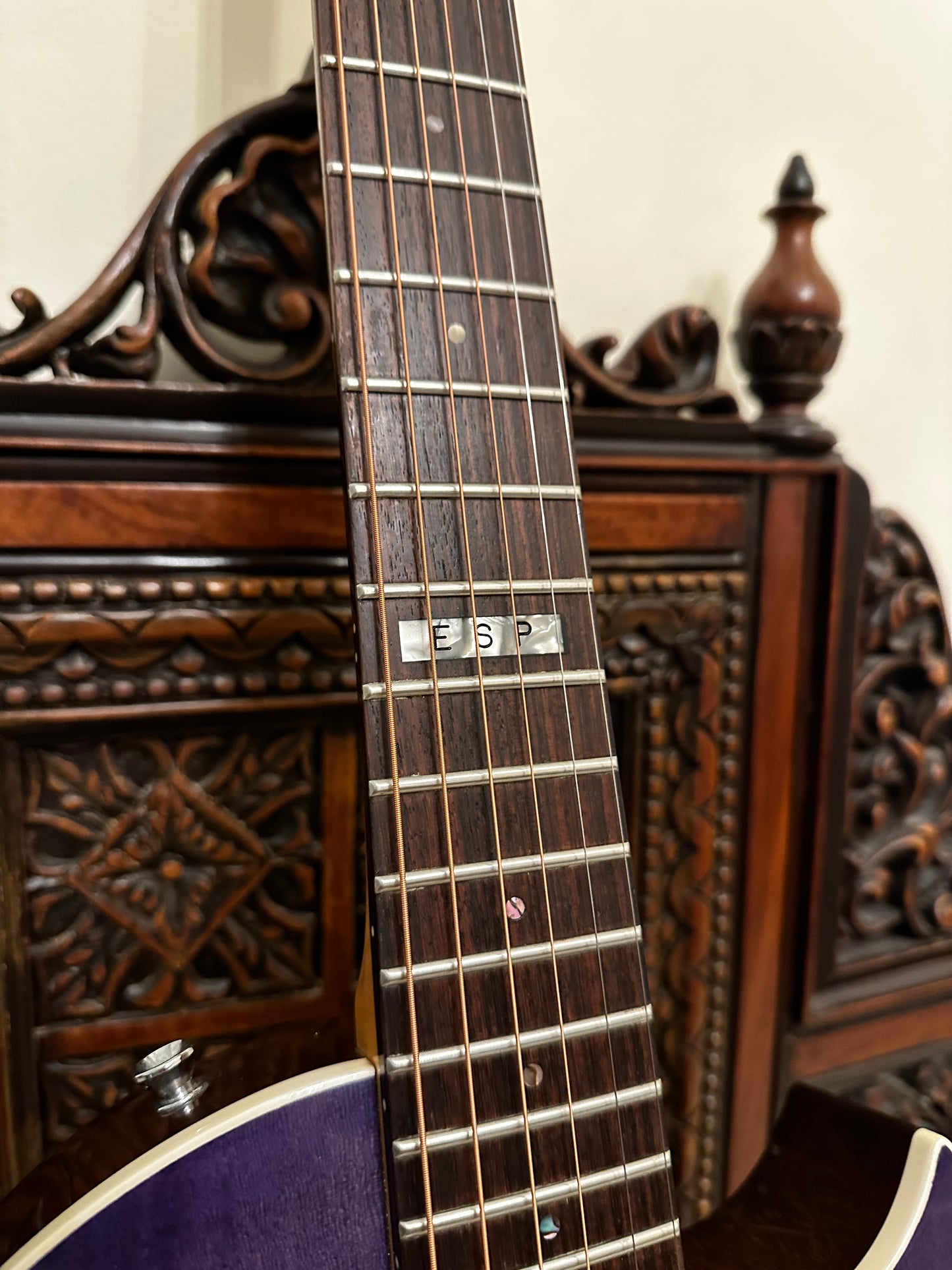 ESP Eclipse Japan Semi-Acoustic STP Acoustic/Electric Guitar