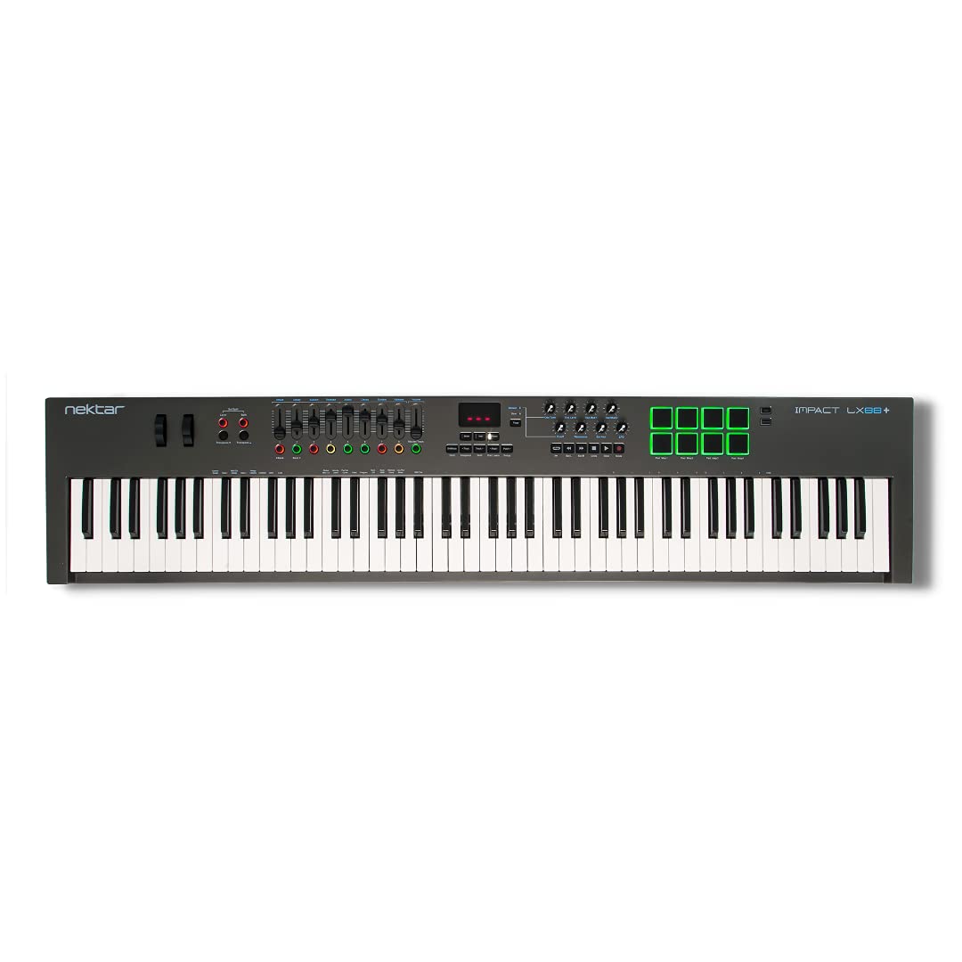 * Brand New * Nektar Impact LX88 + USB MIDI Keyboard Controller with Nectar DAW Integration * Brand New * Nektar Impact LX88 + USB MIDI Keyboard Controller with Nectar DAW Integration