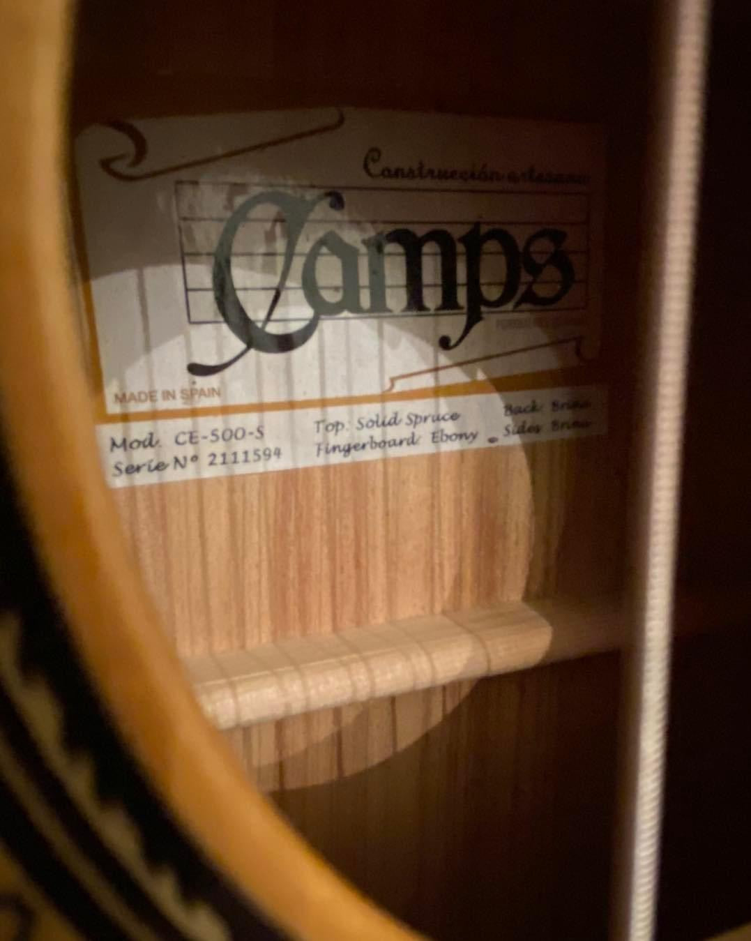 Camps CE500-S Flamenco/Electric Guitar