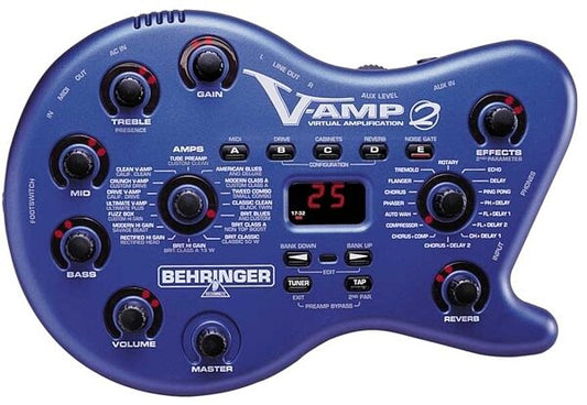 Behringer V-Amp 2 Guitar Amp Modeling Processor